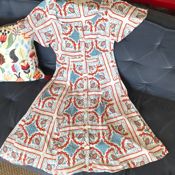 Maeve Anthropologie Praslin dress w/ pockets sz 6 - Picture 3 of 9